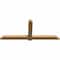Ekena Millwork Eugene Smooth Timber Gable Bracket, Western Red Cedar, 84"W x 35"H x 3 1/2"D x 5 1/2"F, 10/12 Pitch GBW084X35X0406EUG00SWR - alternate 5